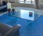 Te koop: prachtige glazen design salontafel, Ophalen, 100 tot 150 cm, 50 tot 100 cm, Minder dan 50 cm
