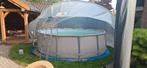 Bestway Zwembad met Sunny Tent & Pomp, Ophalen, Gebruikt, 80 tot 120 cm, Rond