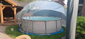 Bestway Zwembad met Sunny Tent & Pomp beschikbaar voor biedingen
