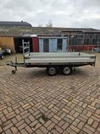 Hapert plateauaanhanger 335x180cm stalen bodem, Ophalen, Gebruikt, ., Hapert