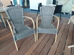 OPRUIMING:  Terrasstoelen sets van 2 stuks uitzoeken € 50,-, Ophalen, Zo goed als nieuw, Overige materialen, Stapelbaar