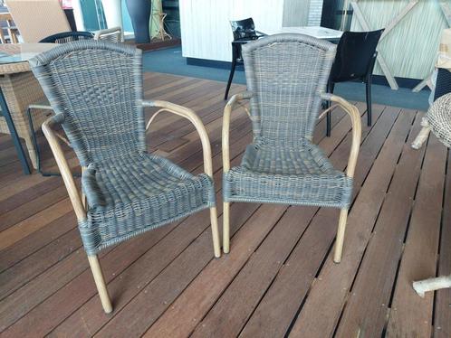 OPRUIMING:  Terrasstoelen sets van 2 stuks uitzoeken € 50,-, Tuin en Terras, Tuinstoelen, Zo goed als nieuw, Overige materialen