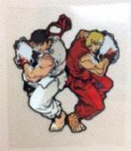 STREET FIGHTER 2 Ryu Ken Arcade kast Bartop Decal Sticker, Verzenden, Nieuw