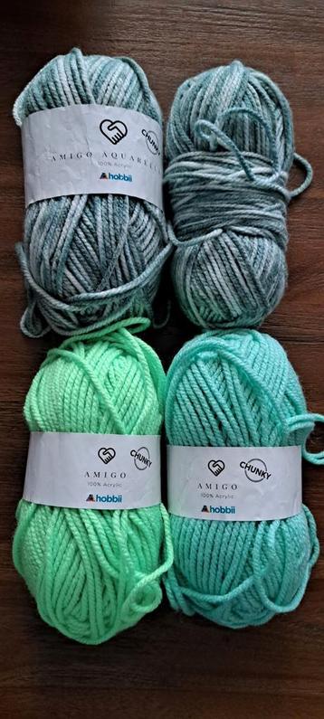 Hobbii Amigo Chunky - 4 Bollen beschikbaar voor biedingen