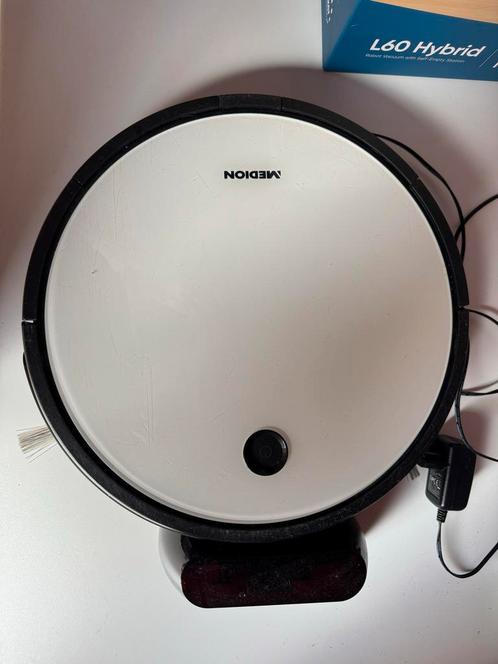 Medion L60 Hybrid Robotstofzuiger, Witgoed en Apparatuur, Stofzuigers, Gebruikt, Robotstofzuiger, Minder dan 1200 watt, Reservoir