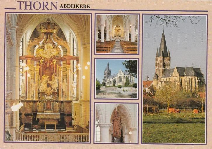 THORN Abdij Kerk, Verzamelen, Ansichtkaarten | Nederland, Ongelopen, Limburg, 1980 tot heden, Verzenden