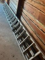 Dirks Ladder 16,8 meter (in zeer goede staat), Doe-het-zelf en Verbouw, Ladders en Trappen, Ophalen, Gebruikt, Ladder, Opvouwbaar of Inschuifbaar