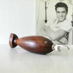 palissander vintage fles OPENER Deens Design rosewood retro, Ophalen of Verzenden, Gebruikt