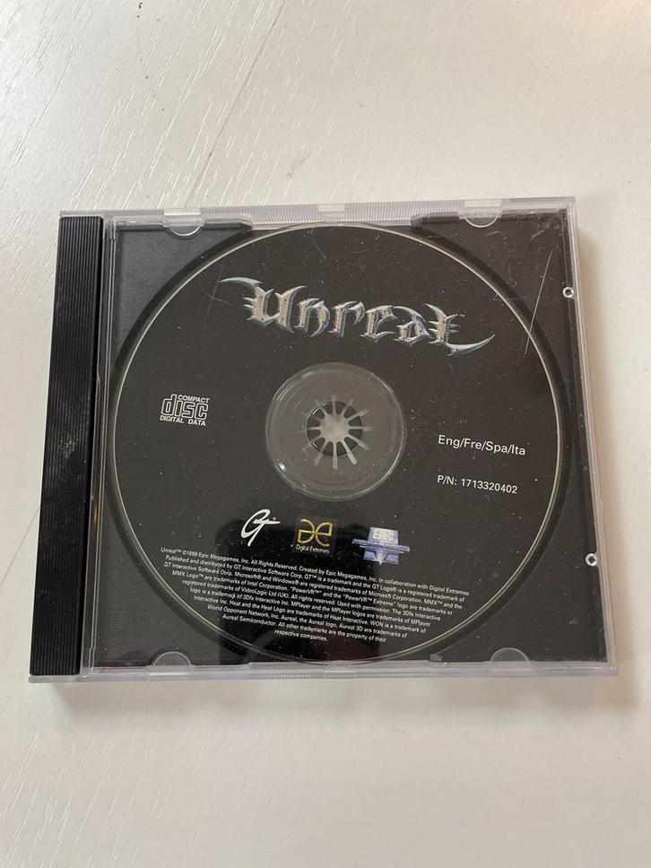 Unreal PC Game - Klassieker!, Spelcomputers en Games, Games | Pc, Gebruikt, Shooter, 1 speler, Vanaf 16 jaar, Online, Ophalen of Verzenden