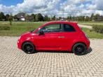 Fiat 500 1.2 C 2013 Rood abarth look, Auto's, Voorwielaandrijving, Stof, 4 cilinders, 840 kg