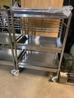 Ikea roltafel Kungsfors  roestvrij staal, Huis en Inrichting, Keuken | Keukenelementen, Ophalen, Minder dan 50 cm, Overige kleuren