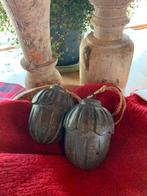 Houten ornamenten, houten kerstballen, sobere kersthanger, Diversen, Kerst, Ophalen of Verzenden, Nieuw