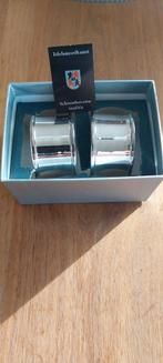 Zilverstad Verzilverde Servetringen - Nieuw in Doos, Antiek en Kunst, Antiek | Goud en Zilver, Verzenden