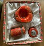 Rokersset,Albast,Aansteker,Vintage, Antiek en Kunst, Ophalen of Verzenden