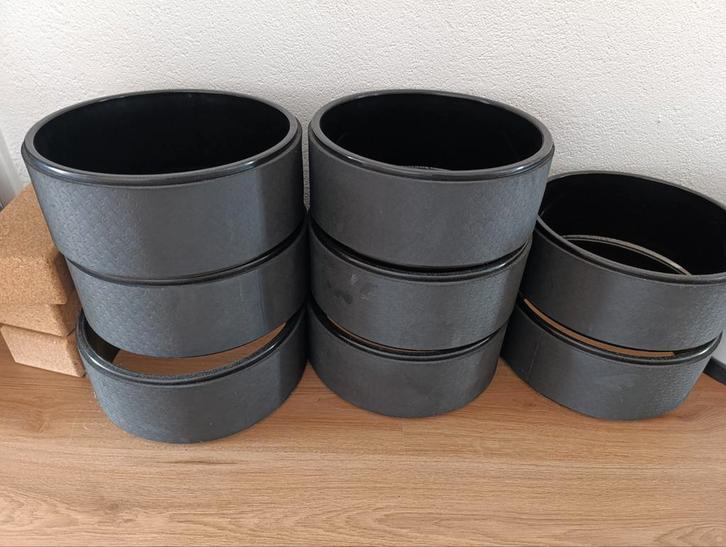 Yoga Wheel - 8 stuks- Perfect voor je Yoga Practice!, Sport en Fitness, Fitnessmaterialen, Zo goed als nieuw, Overige typen, Buik