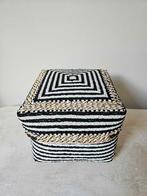 Kralen offermand zwart wit uit Bali, Ophalen of Verzenden, Tropical home, 6951nk, Nieuw