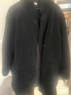 Izgs zwarte teddy jas H&M mt l, Maat 38/40 (M), H&M, Zwart, Ophalen of Verzenden