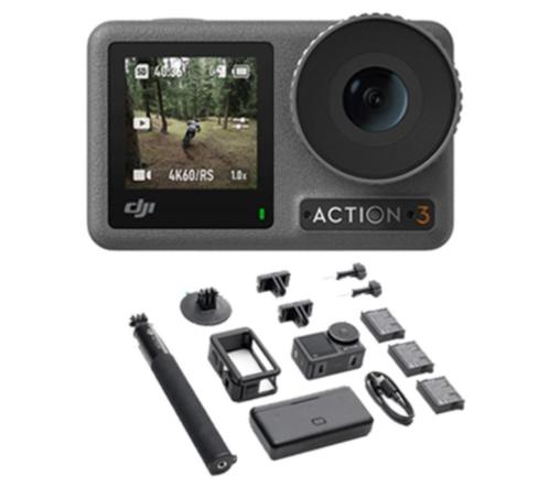 DJI Osmo Action 3 Adventure Combo, Audio, Tv en Foto, Actiecamera's, Zo goed als nieuw, Overige merken, Ophalen of Verzenden