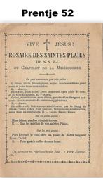 Bp52 prentje rozenkrans van de heilige wonden, Verzamelen, Ophalen of Verzenden, Zo goed als nieuw