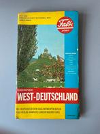Vintage Falk Plan West-Duitsland, Boeken, Gelezen, Ophalen of Verzenden, Landkaart, Duitsland
