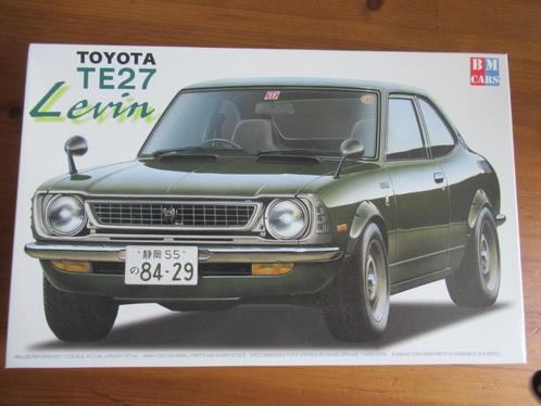 Toyota TE27 Levin (Fujimi 1/24), Hobby en Vrije tijd, Modelbouw | Auto's en Voertuigen, Nieuw, Auto, Groter dan 1:32, Fujimi, Ophalen of Verzenden
