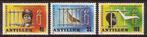 Nederlandse Antillen 843/5 postfris Amnesty 1986, Postzegels en Munten, Verzenden, Postfris