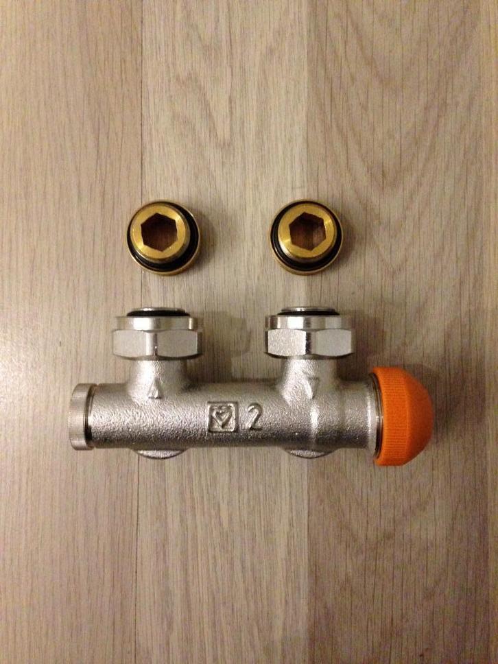 Herz Herz TS 3000 H-onderblok | 1369491 Nieuw, Doe-het-zelf en Verbouw, Verwarming en Radiatoren, Nieuw, Overige typen, Minder dan 30 cm