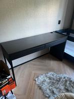 Zwart Bureau met Lades, Huis en Inrichting, Bureaus, Ophalen, Gebruikt, Bureau
