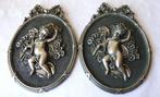 2 Schattige plaquettes met Engeltjes, Antiek en Kunst, Curiosa en Brocante, Verzenden