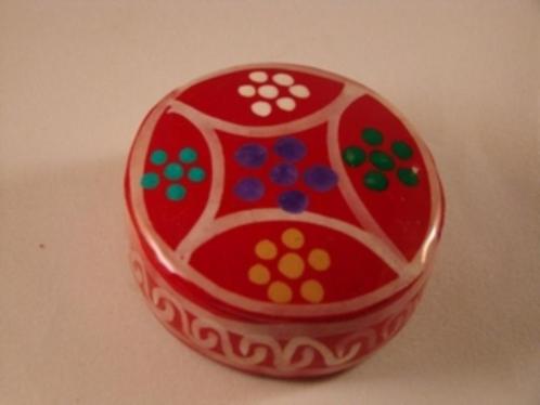 Nieuw handgemaakt rood Mexicaans potje van aardewerk, Antiek en Kunst, Antiek | Keramiek en Aardewerk, Ophalen of Verzenden