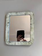 Unieke metalen spiegel, Art Sensation, 30,5x26,5cm, Ophalen of Verzenden, Rechthoekig, Minder dan 50 cm, Minder dan 100 cm