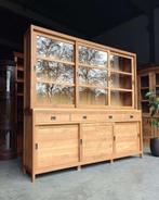 Prachtige grote schoolkast | Buffetkast teakhout #2408, Huis en Inrichting, Kasten | Buffetkasten, Niet ingevuld, Gebruikt, 200 cm of meer