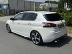 Peugeot 308 1.2 130PK GT-line•Pano•Trekhaak, Voorwielaandrijving, Gebruikt, Euro 6, Wit
