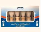 Scheerkwasten Omega hout (2 doosjes voor €20,-), Ophalen of Verzenden, Nieuw, Gehele gezicht, Verzorging