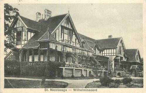 (380-780-019) St Nicolaasga Wilhelminaoord, Verzamelen, Ansichtkaarten | Nederland, Friesland, Verzenden