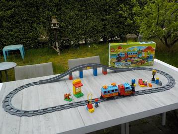 Elektrische Lego Duplo treinset met brug en meer - set 2