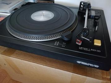 Lenco L833 DD platenspeler direct drive Nagaoka JT 511 phono beschikbaar voor biedingen