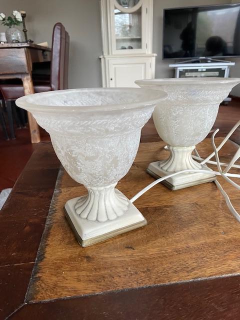 Set Murano Lampjes, Huis en Inrichting, Lampen | Wandlampen, Gebruikt, Glas, Ophalen of Verzenden