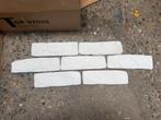 Partij steenstrips wit, Doe-het-zelf en Verbouw, Metselstenen, Ophalen, Nieuw, Overige typen