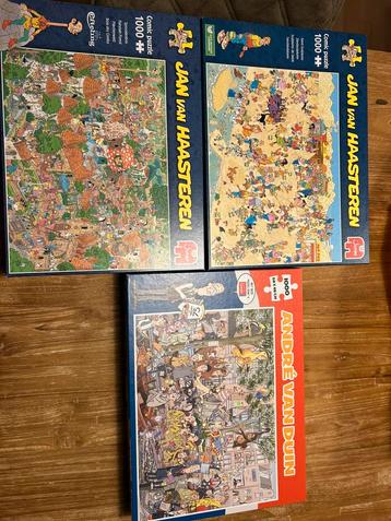 3 Jan van Haasteren puzzels beschikbaar voor biedingen
