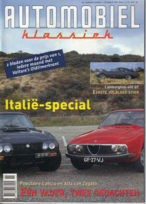 Automobiel 11 1999 : Lancia Fulvia Zagato - Alfa Junior 1600, Boeken, Auto's | Folders en Tijdschriften, Gelezen, Algemeen, Ophalen of Verzenden
