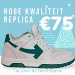 €75 off white out of office 'ooo' sneakers, Ophalen, Nieuw, Zwart