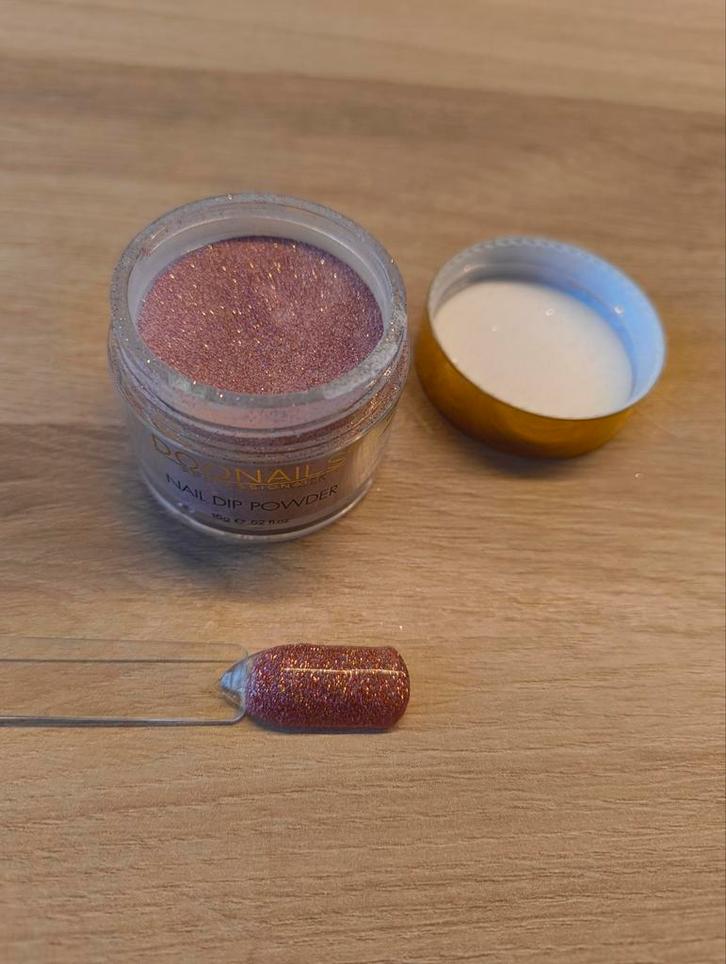 Doonails Sparkling Rose DN072 - Nagel Dip Powder, Sieraden, Tassen en Uiterlijk, Uiterlijk | Cosmetica en Make-up, Nieuw, Make-up