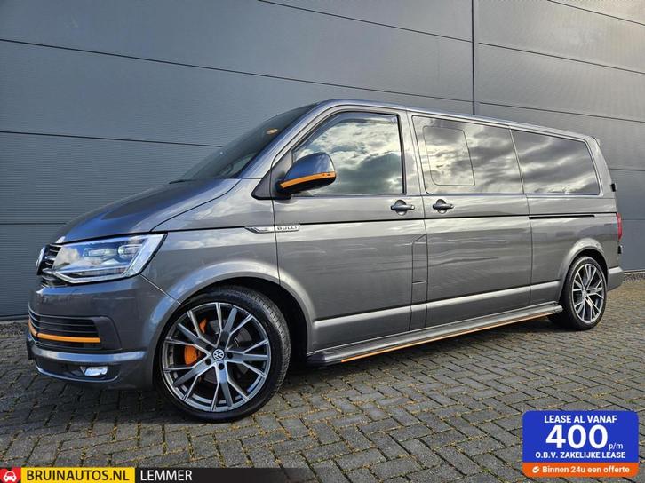 Volkswagen Transporter 2.0 TDI L2H1 DC 4-Motion Bulli 204pk, Auto's, Bestelauto's, Bedrijf, Te koop, ABS, Adaptive Cruise Control