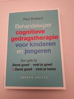 Behandelwijzer cognitieve gedragstherapie voor kinderen en j, Ophalen of Verzenden, Zo goed als nieuw, Paul Stallard