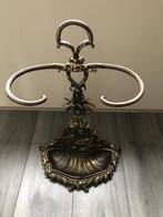 paraplu standaard brons 68 cm hoog 44 cm breed weegt 7.5 kg, Ophalen, Koper