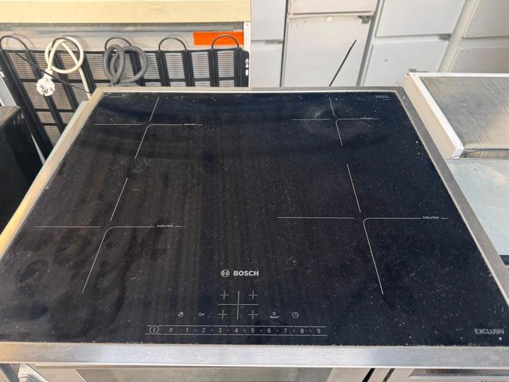 Bosch inductie kookplaat schoon garantie bezorging, Witgoed en Apparatuur, Kookplaten, Zo goed als nieuw, Inbouw, Inductie, 4 kookzones
