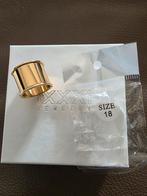 Goud IXXXI basisring maat 18. H16, Ophalen of Verzenden, Zo goed als nieuw, Dame, Goud