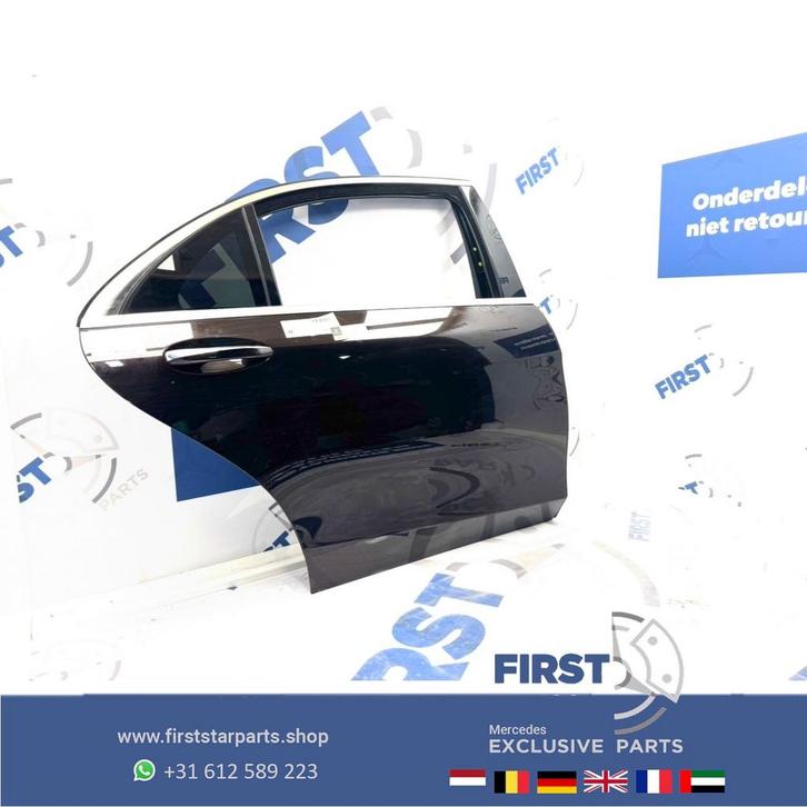 W222 S KLASSE DEUR / PORTIER RECHTS ACHTER COMPLEET LANG A22, Auto-onderdelen, Carrosserie en Plaatwerk, Deur, Mercedes-Benz, Achter