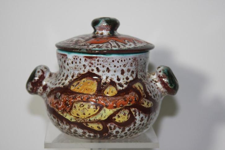 Vallauris aardewerk terrine (klein) met deksel, Antiek en Kunst, Antiek | Keramiek en Aardewerk, Ophalen